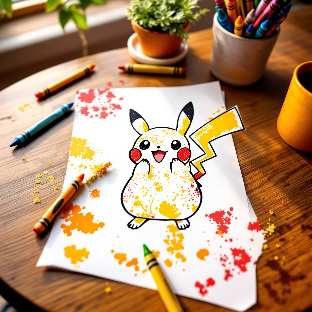 20 Free Printable Pikachu Coloring Pages | ColorFun