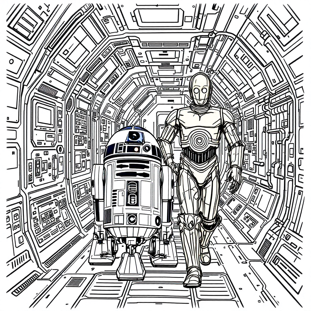 Star Wars R2d2 Coloring Pages R2d2 Coloring Page Google Search